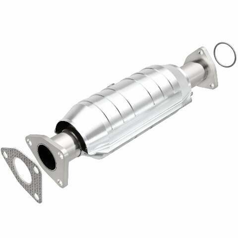 MagnaFlow direct-fit catalytic converter for 2003-2004 Honda Pilot 3.5L stainless steel Federal EPA compliant OBDII 93363