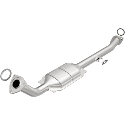 MagnaFlow direct-fit catalytic converter for 2001-2004 Toyota Sequoia 4.7L passenger side stainless steel Federal EPA compliant OBDII 93377