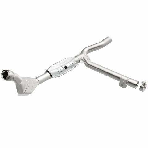 MagnaFlow direct-fit catalytic converter for 1999-2000 Ford F-150 4.2L stainless steel Federal EPA compliant OBDII 93393