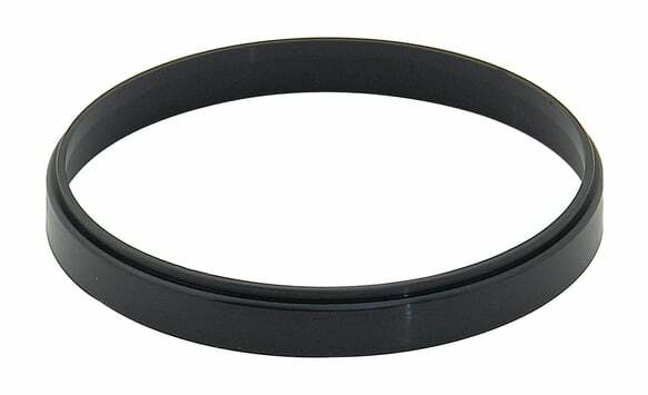 Mr. Gasket 1/2 inch air cleaner spacer for Edelbrock carburetors black 9340