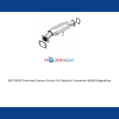 MagnaFlow direct-fit catalytic converter for 1977-1979 Chevy Camaro stainless steel Federal EPA compliant OBDII 93426