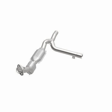 MagnaFlow direct-fit catalytic converter for 2001-2003 Ford F-150 5.4L passenger side stainless steel Federal EPA compliant OBDII 93448