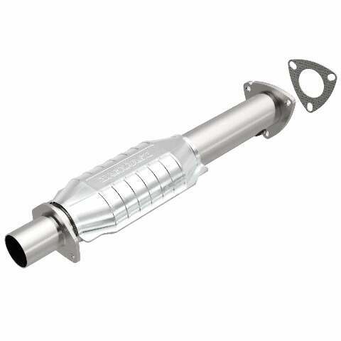 MagnaFlow direct-fit catalytic converter fits 1995 Chevrolet GM S10 4.3L and 1995 GMC Sonoma 4.3L stainless steel Federal EPA compliant OBDII 93483