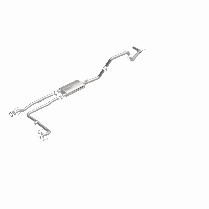 2012-2017 Nissan Direct-Fit Replacement Exhaust System 4.0L V6 106-0296 aluminized steel