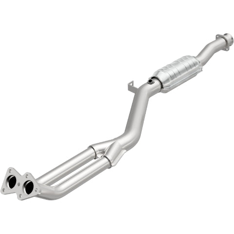 MagnaFlow direct-fit catalytic converter for 1991-1996 BMW driver side stainless steel Federal EPA compliant OBDII 93684