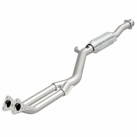 MagnaFlow direct-fit catalytic converter for 1991-1996 BMW driver side stainless steel Federal EPA compliant OBDII 93684