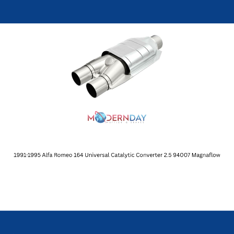 MagnaFlow universal catalytic converter 2.5 inch inlet/outlet stainless steel Federal EPA compliant OBDII 94007