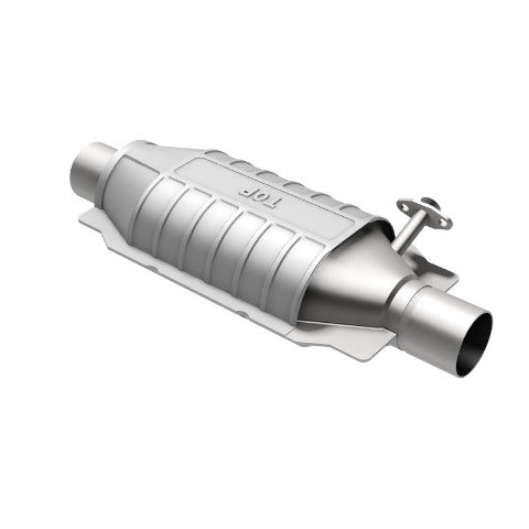 MagnaFlow universal catalytic converter 2 inch inlet/outlet stainless steel Federal EPA compliant OBDII 94041
