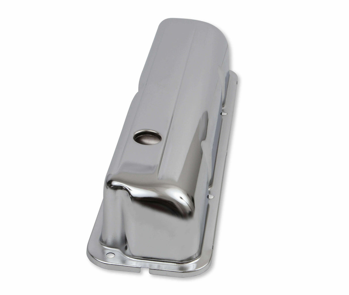 Mr. Gasket chrome valve covers with baffle Ford steel 9412