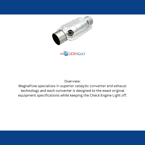 MagnaFlow universal catalytic converter stainless steel CARB compliant OBDII 94169