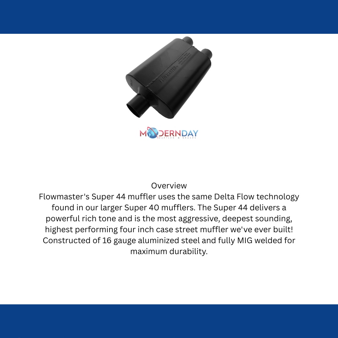 Performance Muffler stainless steel