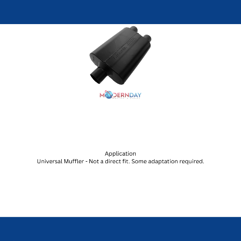 Flowmaster 9425472 Super 44 Muffler- 2.50 Center In/2.50 Dual Out- Aggressive