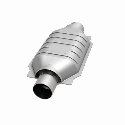 MagnaFlow universal catalytic converter 2.5 inch inlet/outlet stainless steel CARB compliant OBDII 94306