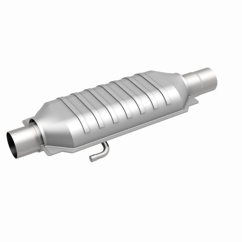 MagnaFlow universal catalytic converter 2.25 inch inlet/outlet stainless steel CARB compliant OBDII 94415