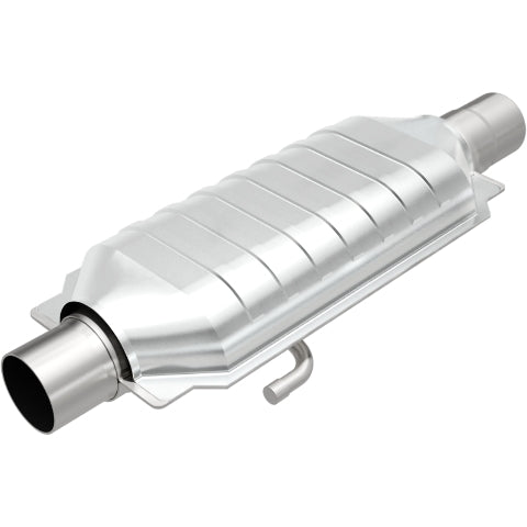 MagnaFlow universal catalytic converter 2.5 inch inlet/outlet stainless steel CARB compliant OBDII 94416