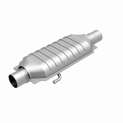 MagnaFlow universal catalytic converter 2.5 inch inlet/outlet stainless steel CARB compliant OBDII 94416