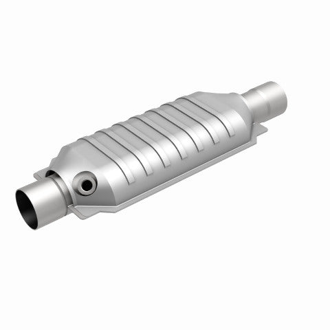 MagnaFlow universal catalytic converter 2.5 inch inlet/outlet stainless steel CARB compliant OBDII 94436
