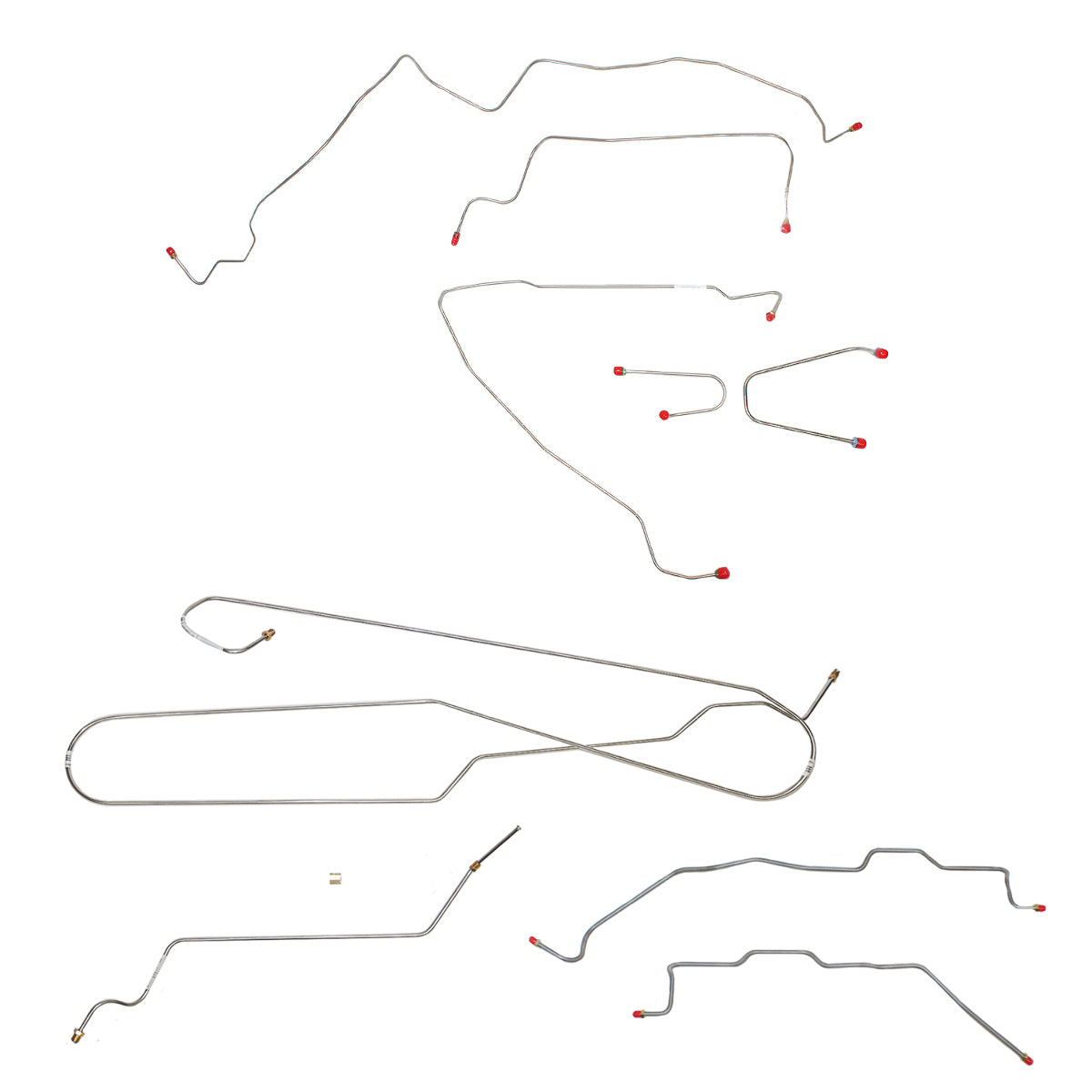 Replacement Line for 1995-1900 95-00 GM 2500/3500 Truck , Ext. Cab/, non-Dually Axle 2WD short bed stainless steel