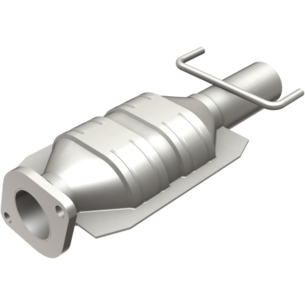 MagnaFlow direct-fit catalytic converter fits 1995-2002 Lincoln Continental 4.6L and 1995-2002 Lincoln Continental stainless steel CARB compliant OBDII 51371