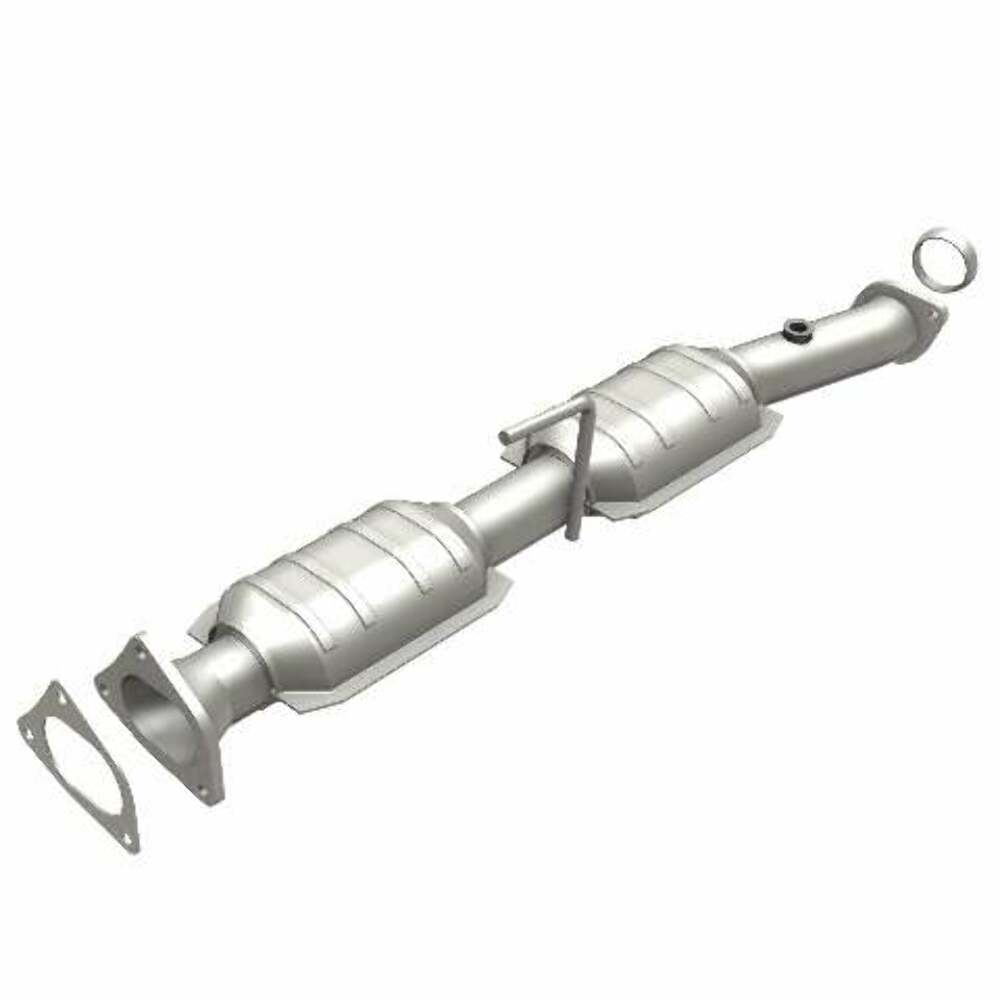 MagnaFlow direct-fit catalytic converter fits 1995-1997 Ford Ranger, Mazda B4000, and more, this and 1995-1997 Ranger/BSeries V6 50S stainless steel CARB compliant 441116