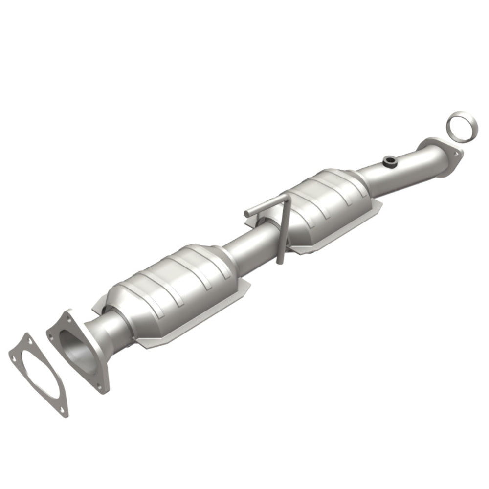 MagnaFlow direct-fit catalytic converter fits 1995-1997 Ford Ranger, Mazda B4000, and more, this and 1995-1997 Ranger/BSeries V6 50S stainless steel CARB compliant 441116