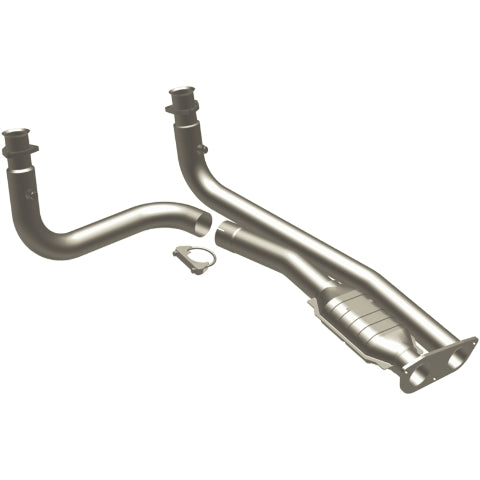 MagnaFlow direct-fit catalytic converter fits 1996-1997 Chevrolet C3500, Chevrolet K3500, and additional vehicles and 3500 Truck 97 7.4L stainless steel Federal EPA compliant OBDII