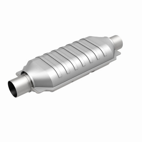 MagnaFlow universal catalytic converter 2.25 inch inlet/outlet stainless steel CARB compliant 95505