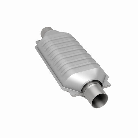 MagnaFlow universal catalytic converter 2.5 inch inlet/outlet stainless steel Federal EPA compliant OBDII 95506