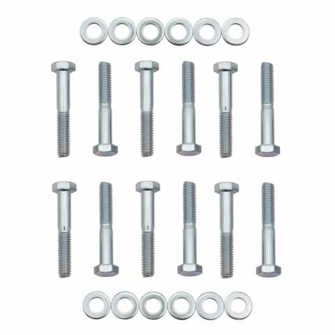 Mr. Gasket intake manifold bolt set Ford zinc aluminum steel 958G