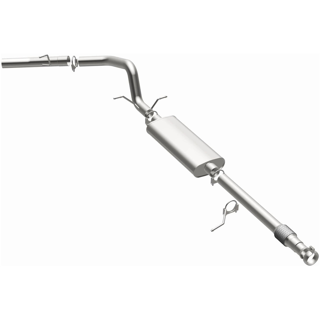 2009-2014 Chevy Suburban 1500 Direct-Fit Replacement Exhaust System 106-0291 steel