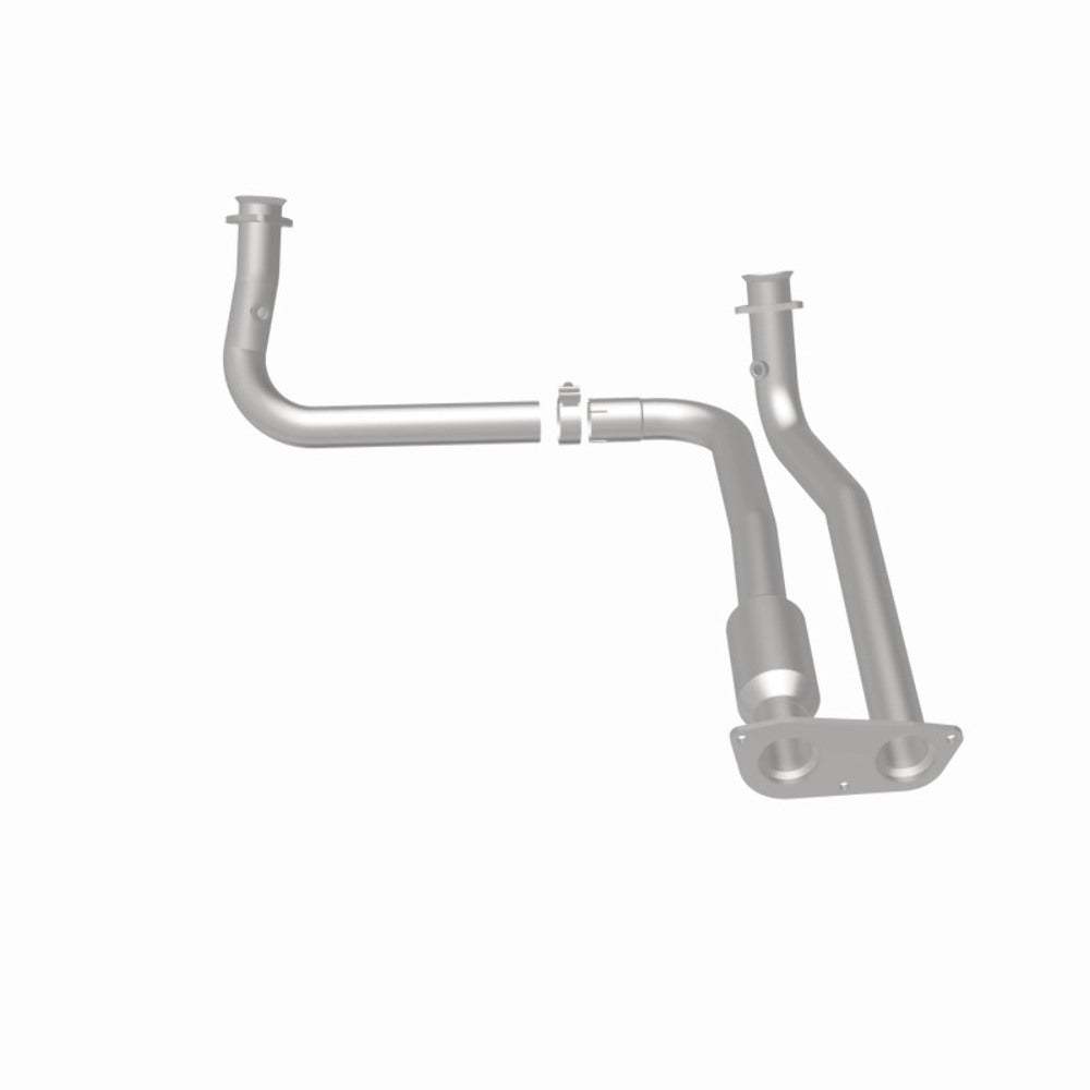 MagnaFlow direct-fit catalytic converter fits 1996-2000 Chevrolet K2500, Chevrolet C2500, and additional vehicles. Hardware is included to eliminate the hassle of working with corr