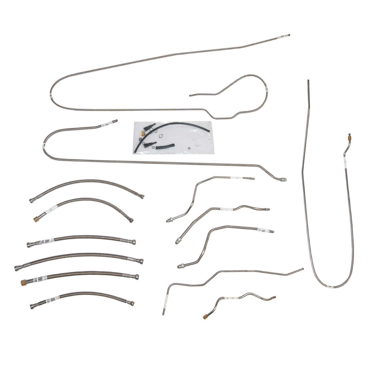 Fuel Line Kit for 1996-1998 Chevy K1500 short bed stainless steel