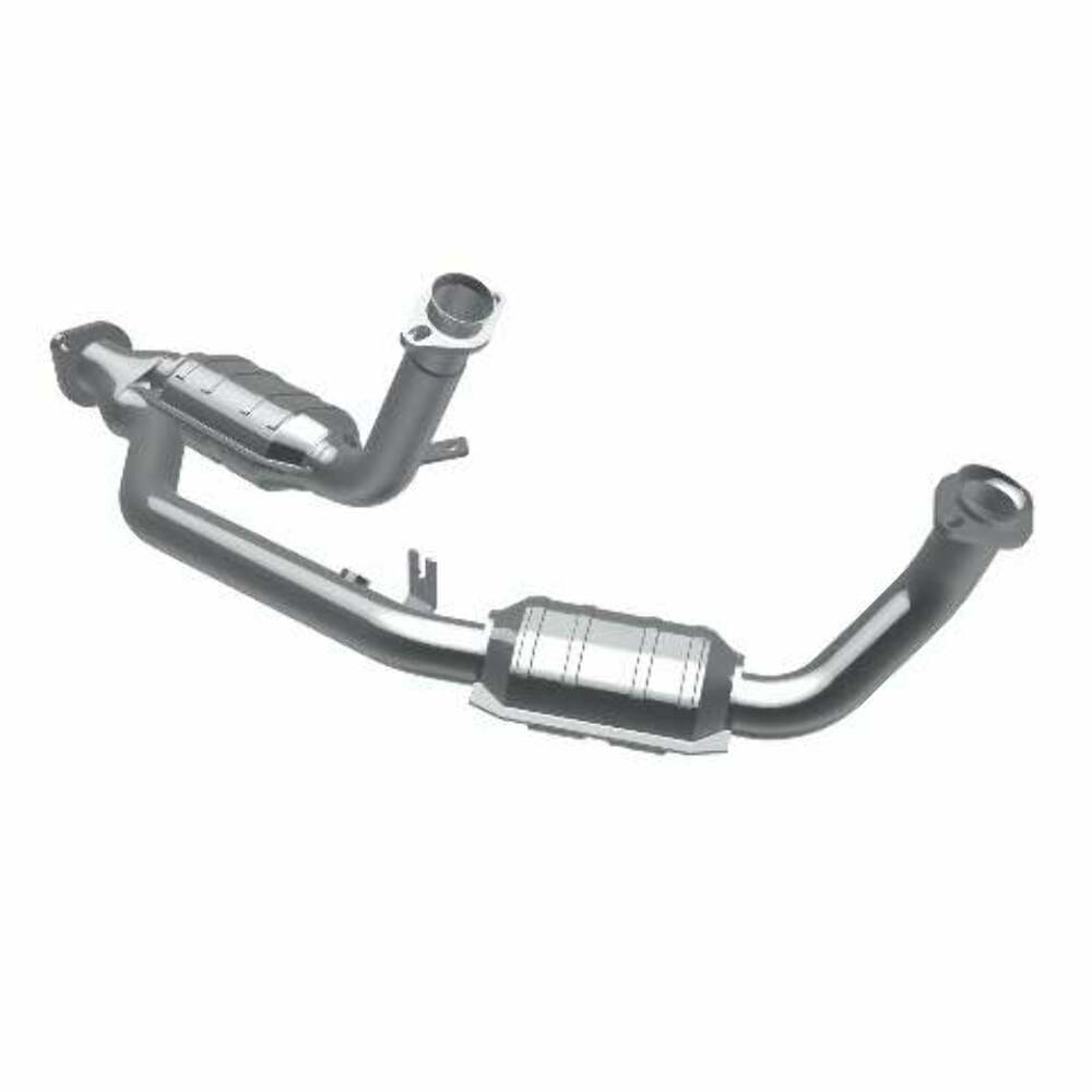 MagnaFlow direct-fit catalytic converter for 1996-1999 Ford stainless steel CARB compliant 444034