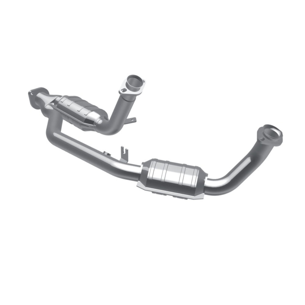 MagnaFlow direct-fit catalytic converter for 1996-1999 Ford stainless steel CARB compliant 444034