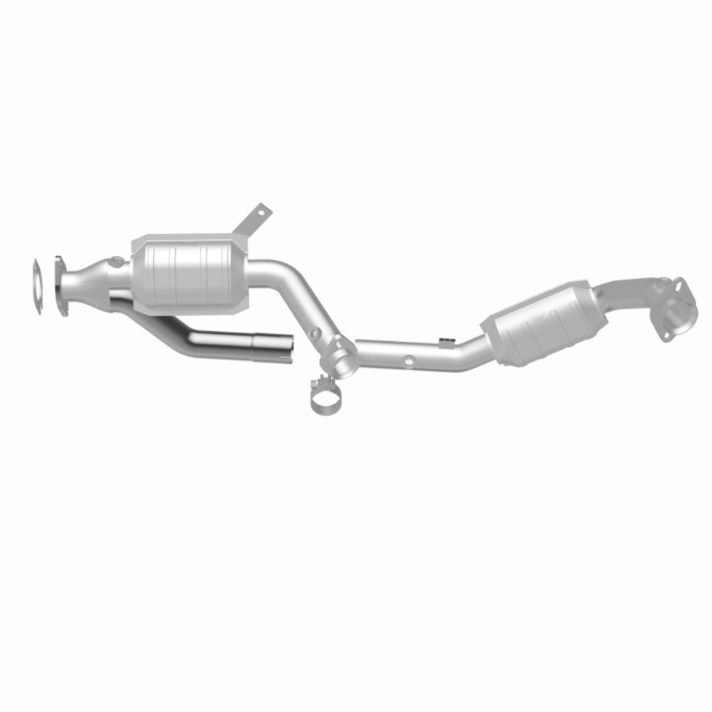 MagnaFlow direct-fit catalytic converter for 1996-1999 Ford stainless steel CARB compliant 444034