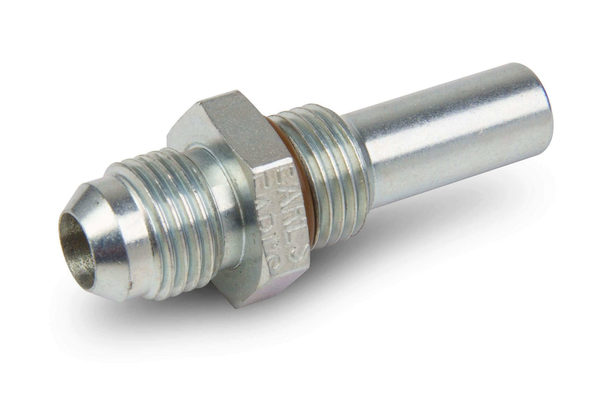 Earls Straight Transmission Adapter-6 Male to9/16-18 Threads-Long Rear-961983ERL