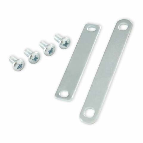 Mr. Gasket foot print gas pedal pad aluminum chrome and painted black trim 9645