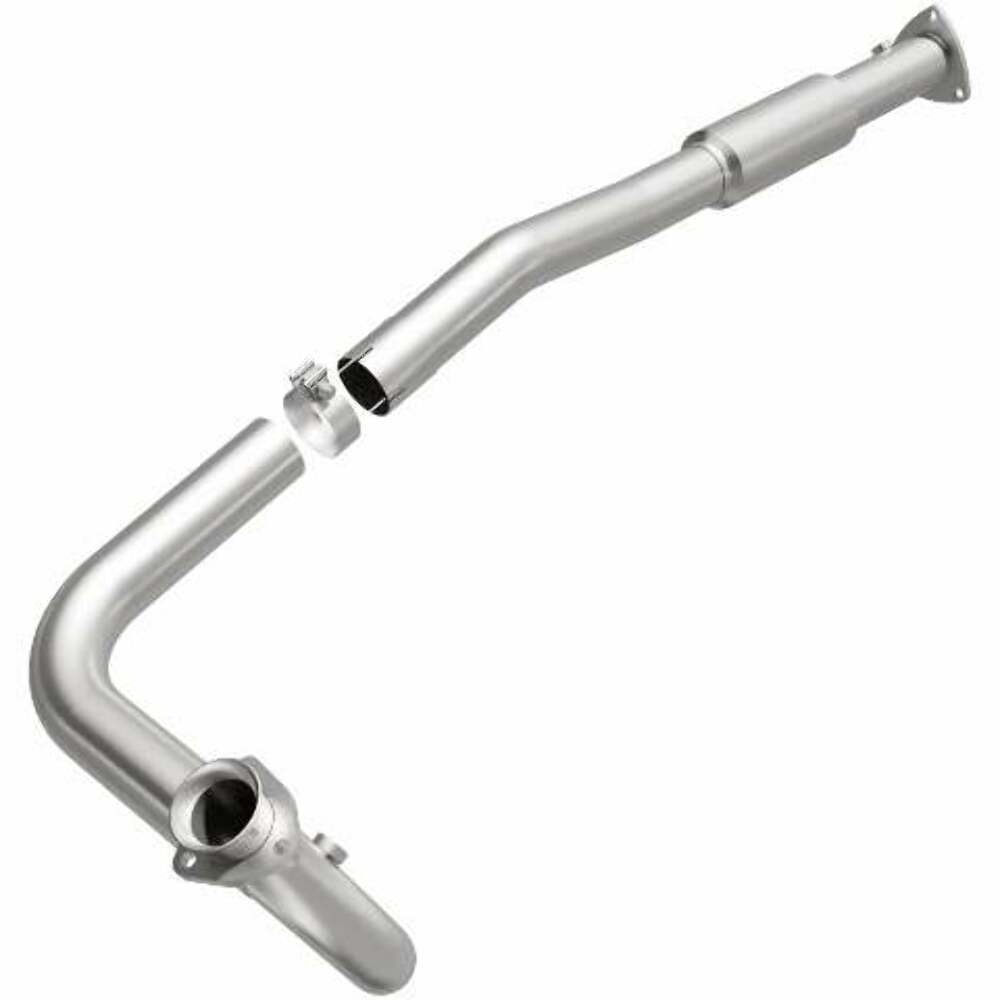 MagnaFlow direct-fit catalytic converter fits 1996-2000 Chevrolet Express 3500, 1997-2000 Chevrolet Express 1500, and additional vehicles. Hardware is included to eliminate the has