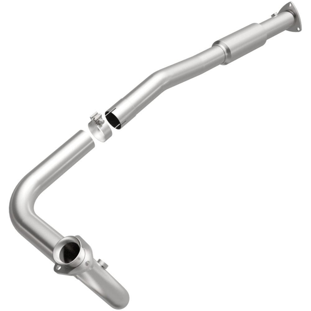 MagnaFlow direct-fit catalytic converter fits 1996-2000 Chevrolet Express 3500, 1997-2000 Chevrolet Express 1500, and additional vehicles. Hardware is included to eliminate the has