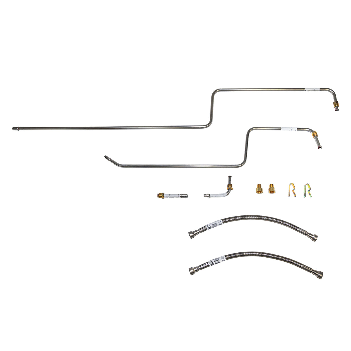 t 97-02 Jeep Wrangler Transmission Cooler Lines, Steel Fine Lines