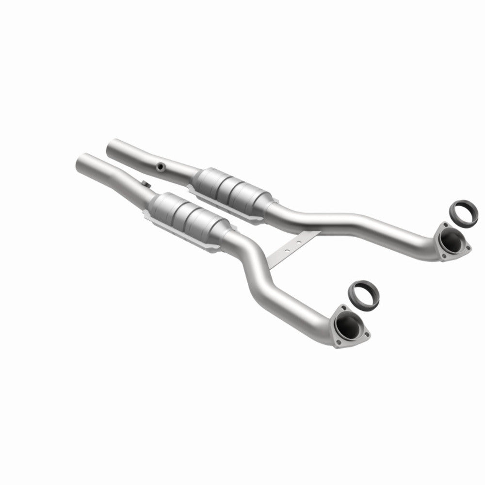 MagnaFlow direct-fit catalytic converter for 1997-1999 Chevy Corvette driver side stainless steel CARB compliant OBDII 51397