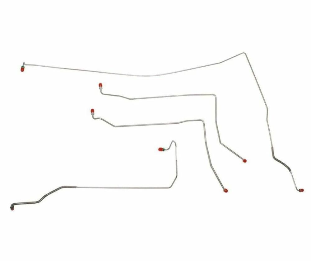 Front Brake Line Kit for 2013 97-05 Buick Park Avenue steel