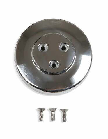 Holley performance fuel system component polished