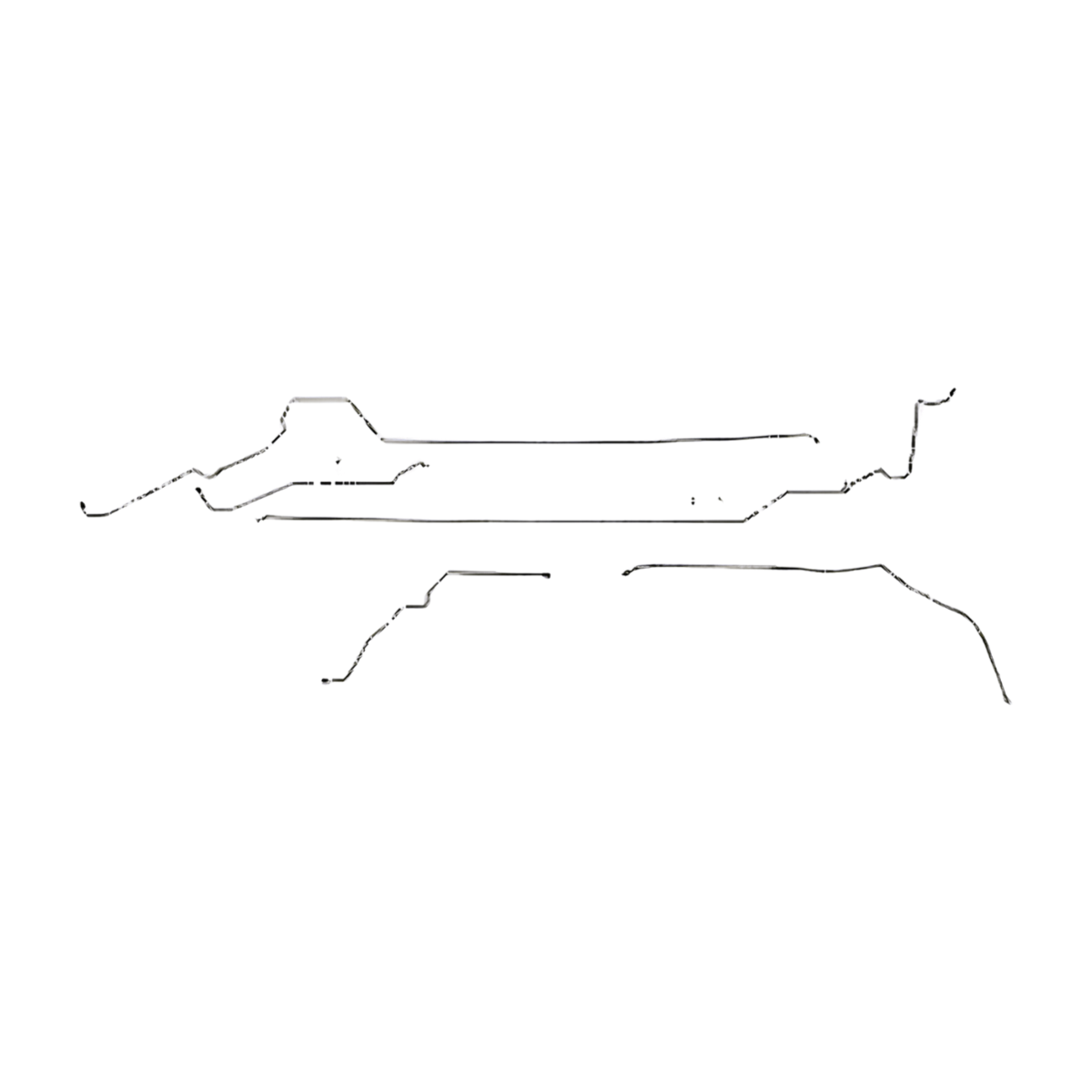 Intermediate Brake Line Kit for 2013 97-98 Buick Regal AWABS ABS stainless steel