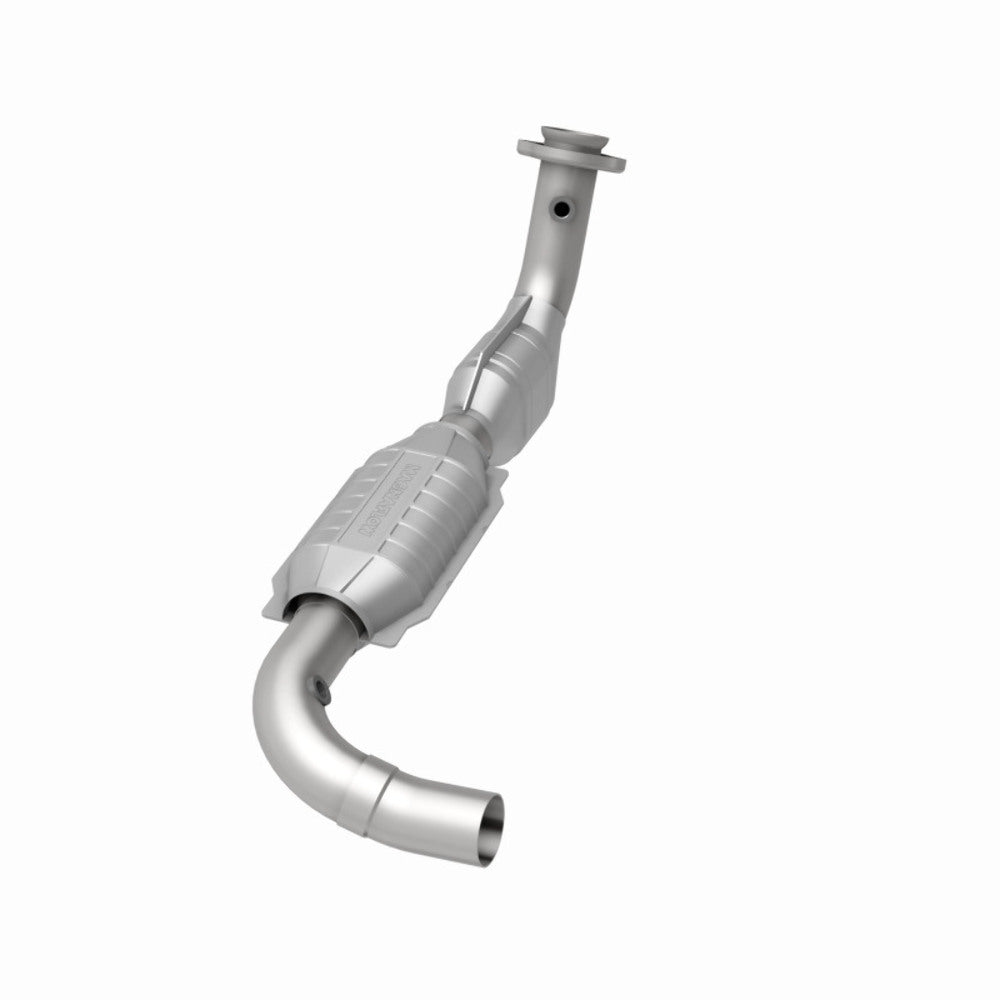 MagnaFlow direct-fit catalytic converter for 1997-1998 Ford 4.6L driver side stainless steel Federal EPA compliant OBDII 93129