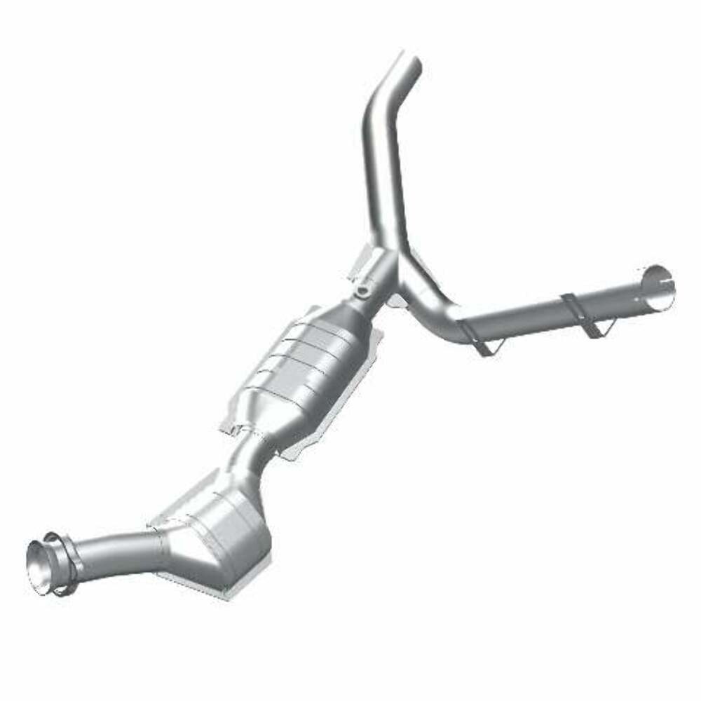 MagnaFlow direct-fit catalytic converter for 1997-1998 Ford F-150 4.6L stainless steel CARB compliant 447140