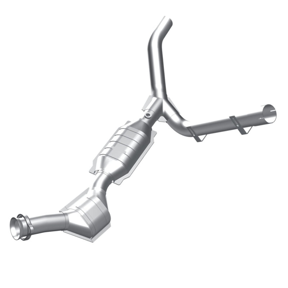 MagnaFlow direct-fit catalytic converter for 1997-1998 Ford F-150 4.6L stainless steel CARB compliant 447140