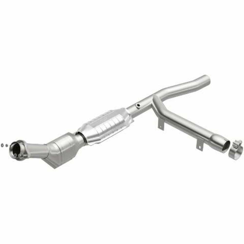 MagnaFlow direct-fit catalytic converter for 1997-1998 Ford 4.2L stainless steel CARB compliant 447132