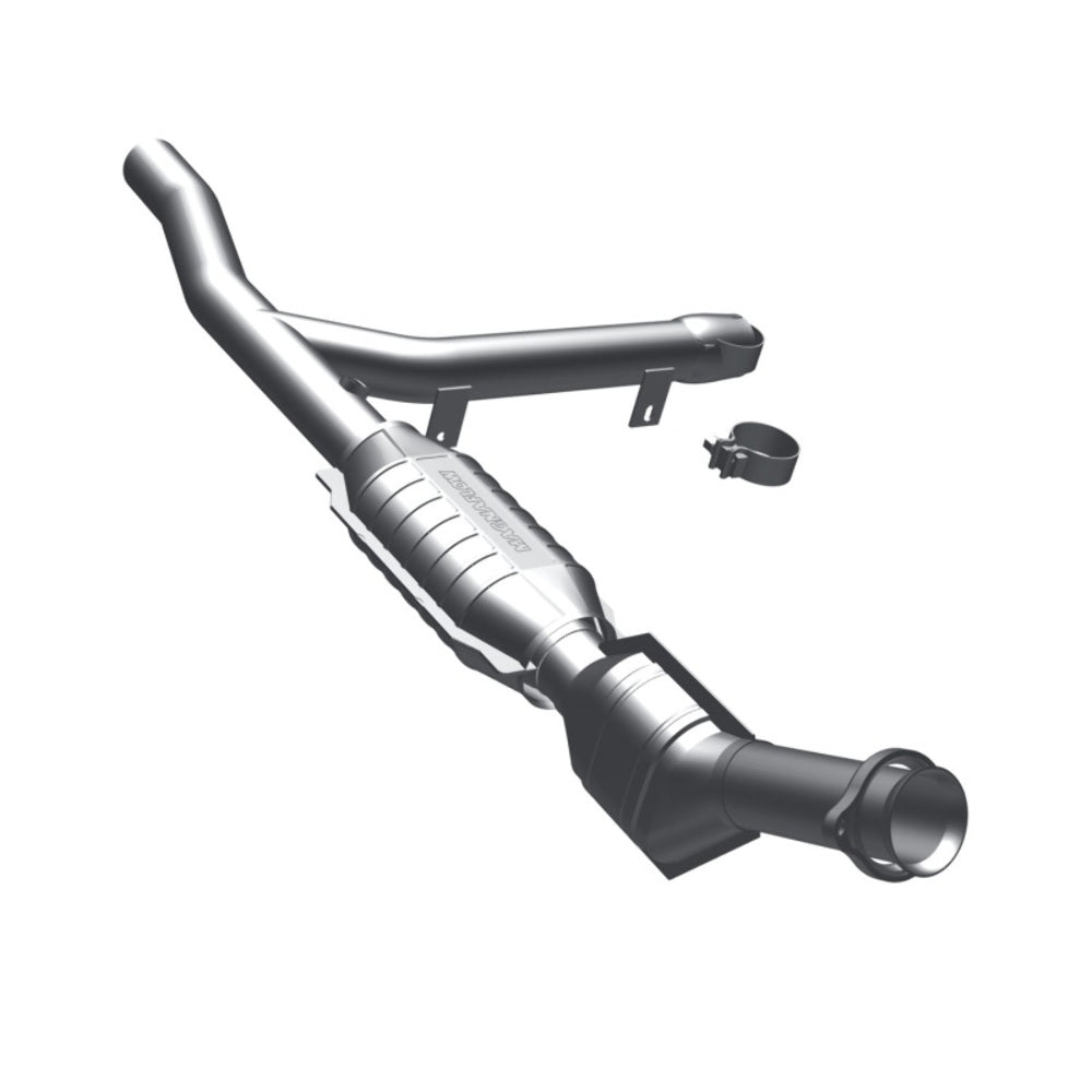 MagnaFlow direct-fit catalytic converter for 1997-1998 Ford 4.2L stainless steel CARB compliant 447132