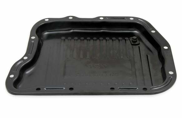 Mr. Gasket transmission oil pan black steel 9745BMRG aluminum 2493